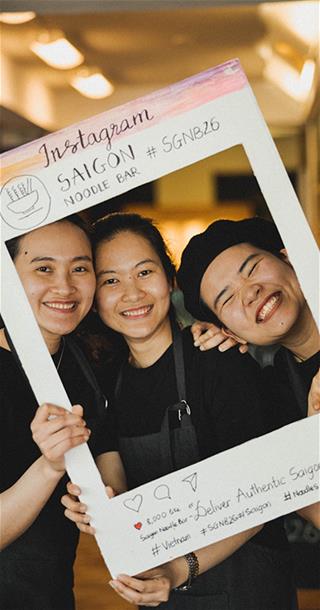 Saigon Noodle Bar staff